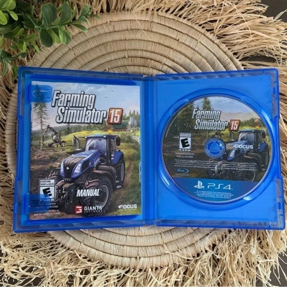 PLAYSTATION PS4 Farming Simulator 15 Video Game Rated E For Everyone